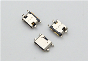 Type-C 16-pin Receptacle L= 6.5mm, surface-mounted type